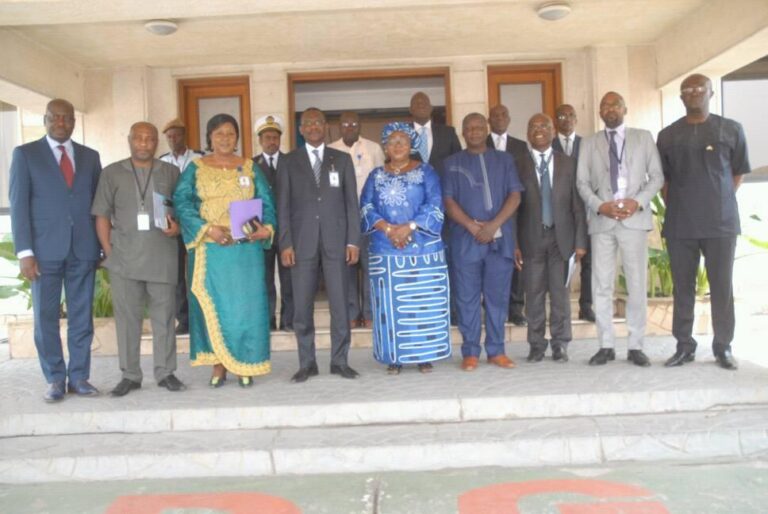 L&rsquo;Ambassadrice du Nigéria au Congo-Brazzaville en visite au Port Autonome de Pointe -Noire